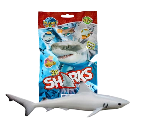 Sharks Planet WOW Schwarzspitzen-Riffhai Figur von Blue Ocean