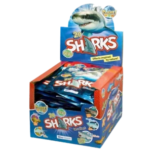 Sharks Planet WOW Display mit 20 Sammeltüten von Blue Ocean Entertainment