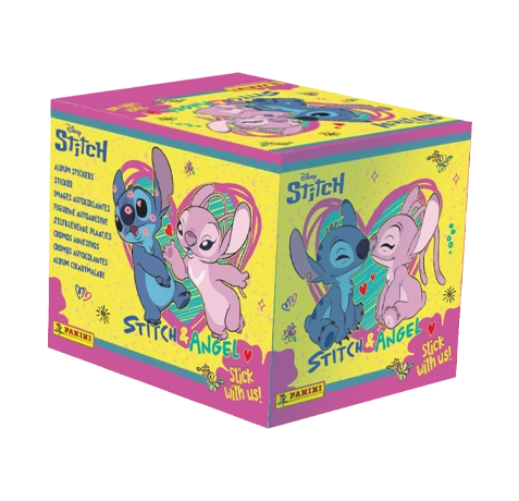 Panini Stitch & Angel Sticker Display mit 36 Stickertüten