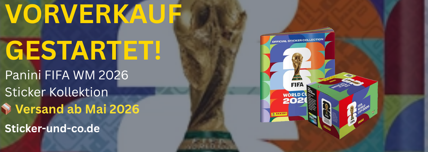 Panini FIFA WM 2026 Sticker