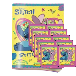 Panini Stitch & Angel Stickeralbum mit 10 Stickertüten