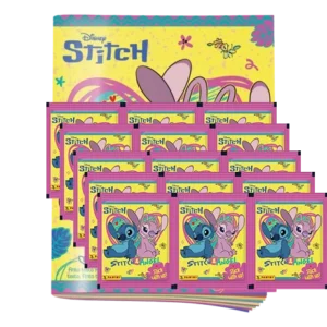 Panini Stitch & Angel Stickeralbum mit 15 Stickertüten
