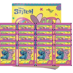 Panini Stitch & Angel Stickeralbum mit 20 Stickertüten