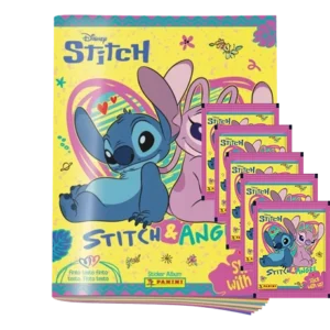 Panini Stitch & Angel Stickeralbum mit 5 Stickertüten