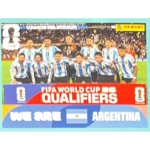 Panini FIFA World Cup 2026 Argentinien Sticker ARG 1-20 Messi