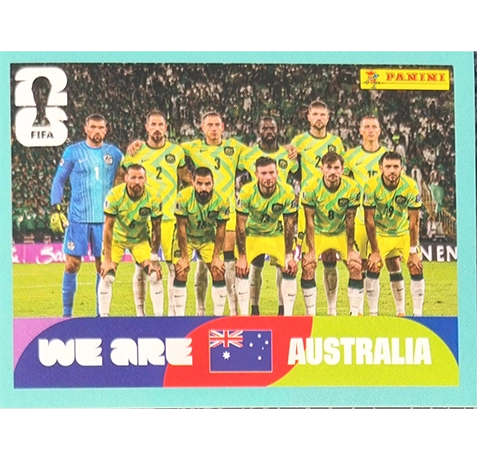 Panini FIFA World Cup 2026 Australien Sticker AUS 1-20