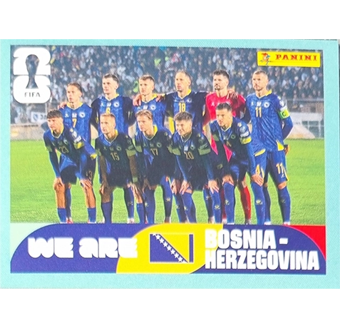 Panini FIFA World Cup 2026 Bosnien-Herzegowina Sticker BIH 1-20