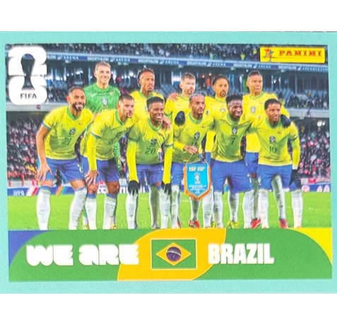Panini FIFA World Cup 2026 Brasilien Sticker BRA 1-20