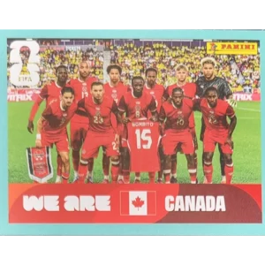 Panini FIFA World Cup 2026 Kanada Sticker CAN 1-20