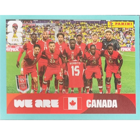 Panini FIFA World Cup 2026 Kanada Sticker CAN 1-20