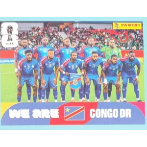Panini FIFA World Cup 2026 Kongo DR Sticker COD 1-20