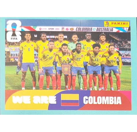 Panini FIFA World Cup 2026 Kolumbien Sticker COL 1-20
