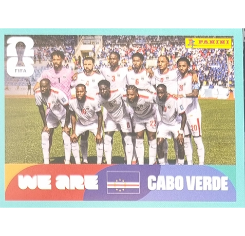 Panini FIFA World Cup 2026 Cabo Verde Sticker CPV 1-20
