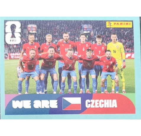 Panini FIFA World Cup 2026 Tschechien Sticker CZE 1-20