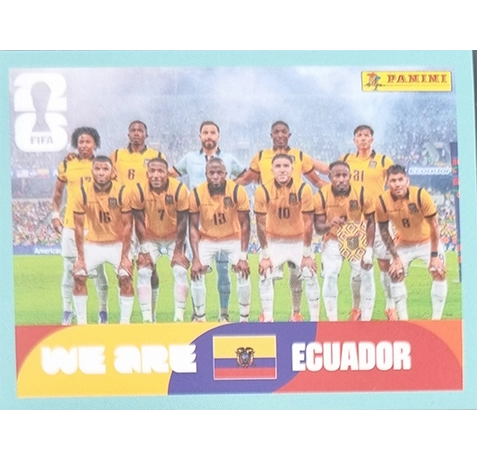 Panini FIFA World Cup 2026 Ecuador Sticker ECU 1-20