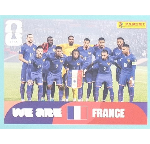 Panini FIFA World Cup 2026 Frankreich Sticker FRA 1-20