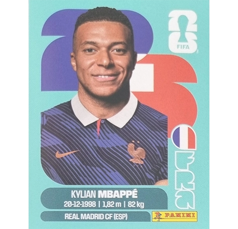 Panini FIFA World Cup 2026 Frankreich Sticker FRA 20 Kylian Mbappé