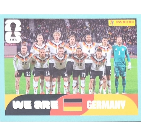 Panini FIFA World Cup 2026 Deutschland Sticker GER 1-20