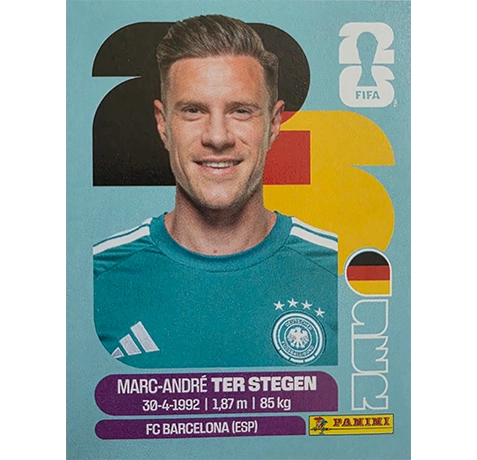 Panini FIFA World Cup 2026 Deutschland Sticker GER 2