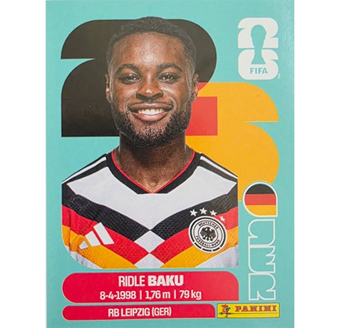 Panini FIFA World Cup 2026 Deutschland Sticker GER 8