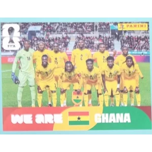 Panini FIFA World Cup 2026 Ghana Sticker GHA 1-20