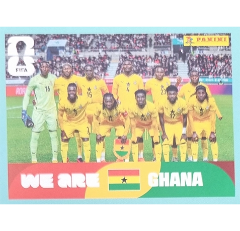 Panini FIFA World Cup 2026 Ghana Sticker GHA 1-20