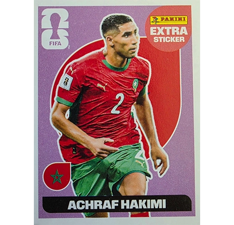 Panini FIFA World Cup 2026 Extra Sticker Purple Hakimi