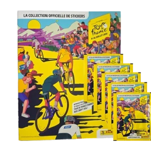 Panini Tour de France 2026 Sticker Album mit 5 Stickertüten Bundle