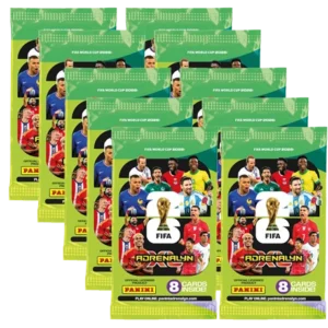 Panini Adrenalyn XL FIFA World Cup 2026 Booster 10er Set mit 80 Karten