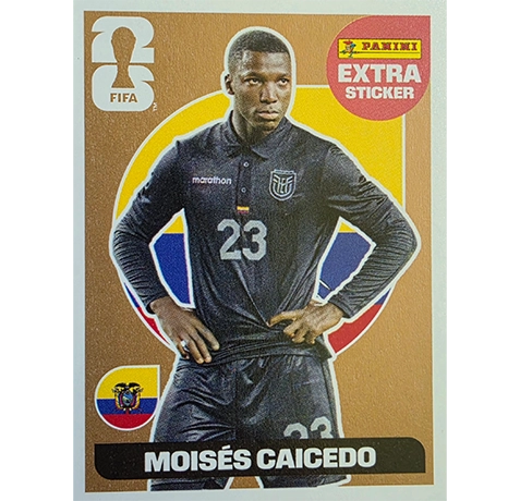 Panini FIFA World Cup 2026 Extra Sticker Bronze Caicedo