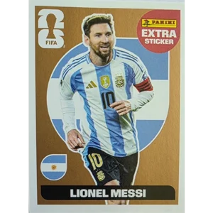Panini FIFA World Cup 2026 Extra Sticker Bronze Messi