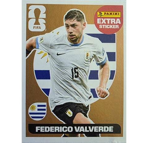 Panini FIFA World Cup 2026 Extra Sticker Bronze Valverde