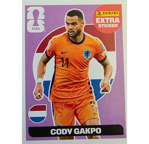 Panini FIFA World Cup 2026 Extra Sticker Purple Gakpo