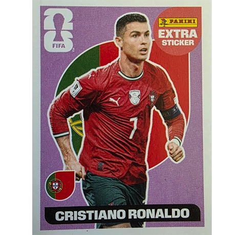 Panini FIFA World Cup 2026 Extra Sticker Purple Ronaldo