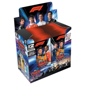 Topps Turbo Attax 2026 Formula 1 Trading Cards Display mit 24 Boostern