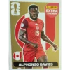 Panini FIFA World Cup 2026 Alphonso Davies Gold Extra Sticker
