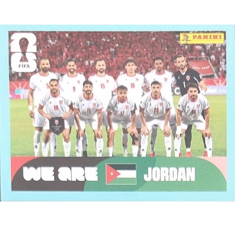 Panini FIFA World Cup 2026 Jordanien Sticker JOR 1-20