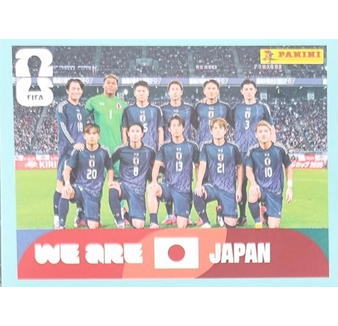 Panini FIFA World Cup 2026 Japan Sticker JPN 1-20