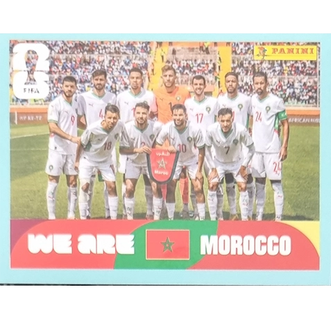 Panini FIFA World Cup 2026 Marokko Sticker MAR 1-20