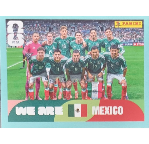 Panini FIFA World Cup 2026 Mexiko Mannschaftsfoto Sticker MEX 13