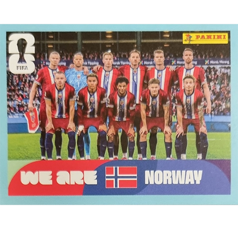 Panini FIFA World Cup 2026 Norwegen Sticker NOR 1-20