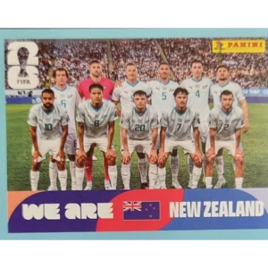 Panini FIFA World Cup 2026 Neuseeland Sticker NZL 1-20