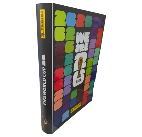 Ordnerrücken Panini Adrenalyn XL FIFA World Cup 2026 Deluxe Binder