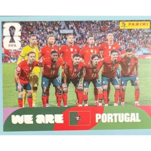 Panini FIFA World Cup 2026 Portugal Mannschaftsfoto Sticker POR 13