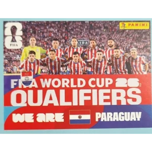 Panini FIFA World Cup 2026 Paraguay Sticker PAR 1-20