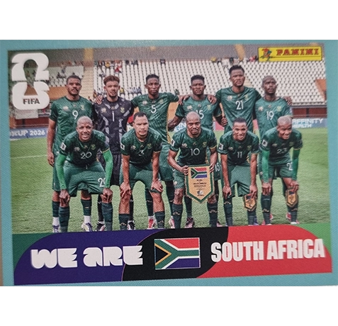 ALT TEXT Panini FIFA World Cup 2026 Südafrika Sticker RSA 1-20