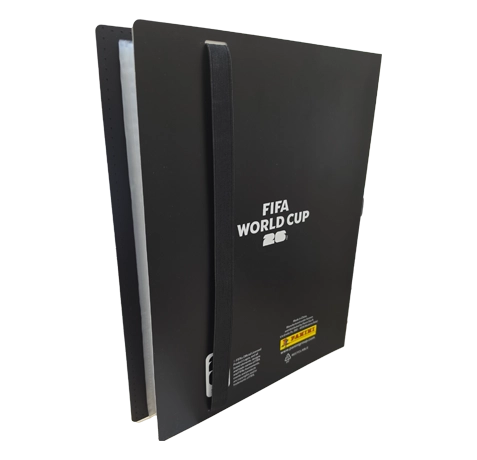 Rückseite Panini Adrenalyn XL FIFA World Cup 2026 Deluxe Binder