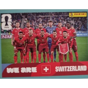 Panini FIFA World Cup 2026 Schweiz Mannschaftsfoto Sticker SUI 13