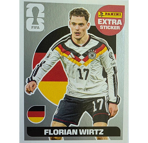 Panini FIFA World Cup 2026 Florian Wirtz Silver Extra Sticker