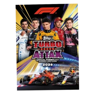 Topps Turbo Attax 2026 Starterpack mit Sammelmappe und 21 Karten